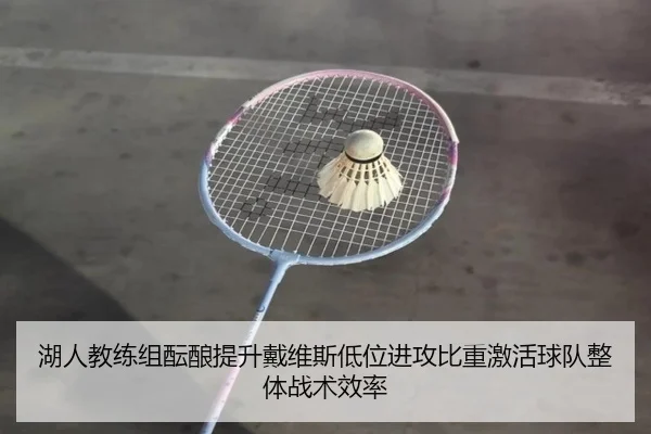湖人教练组酝酿提升戴维斯低位进攻比重激活球队整体战术效率
